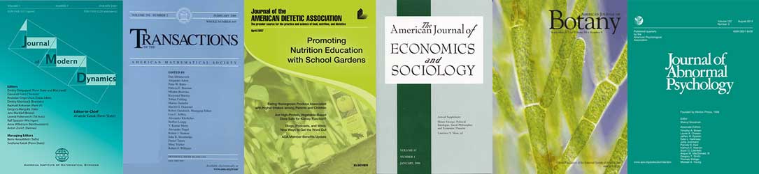 Scholarly Journals Scholarly Journals